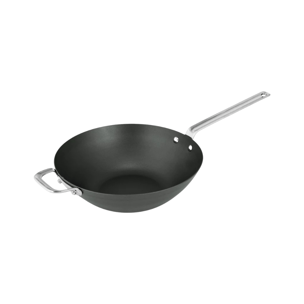 SCANPAN Black Iron 30cm Wok