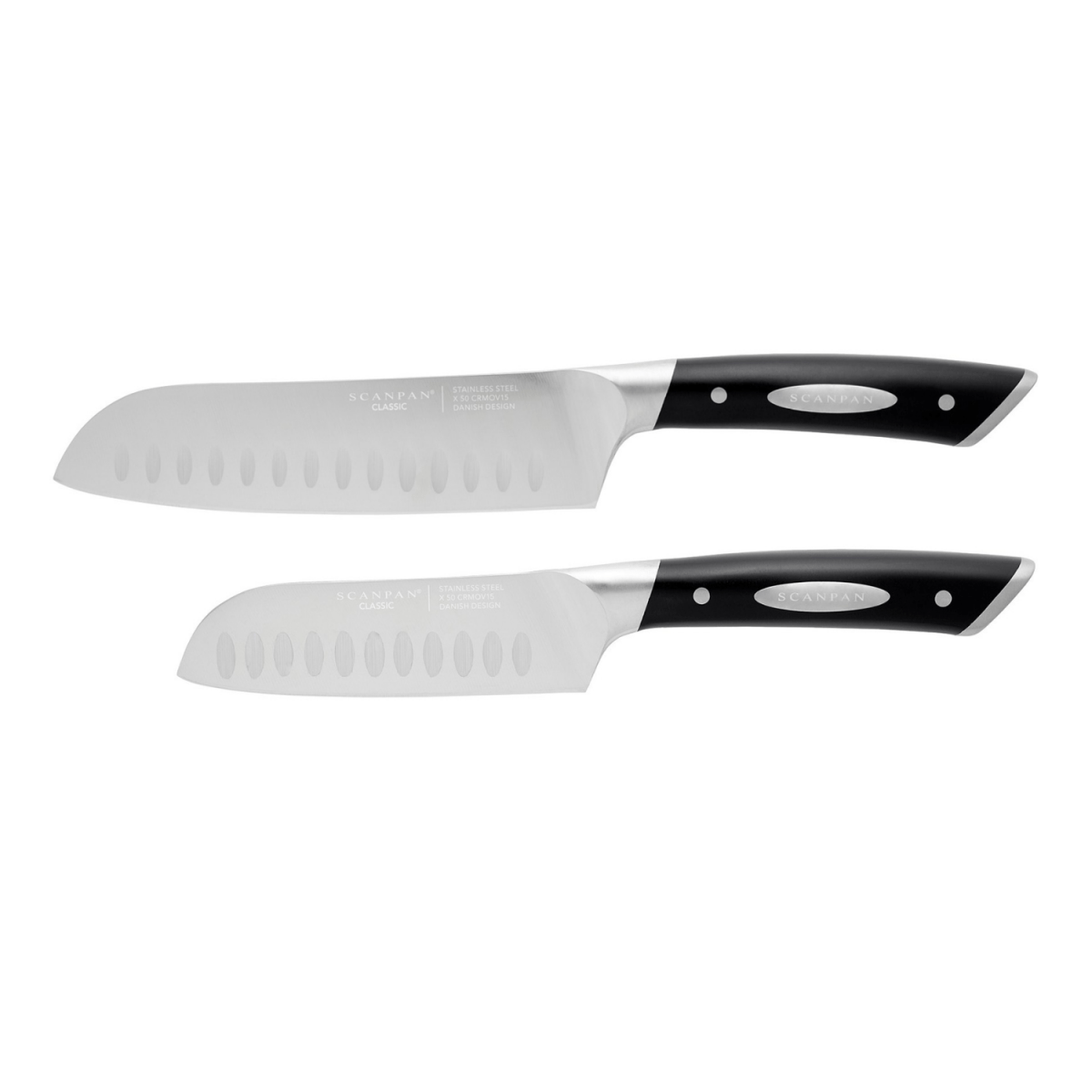 SCANPAN UK SCANPAN Classic Knives - Santoku Set 2pc