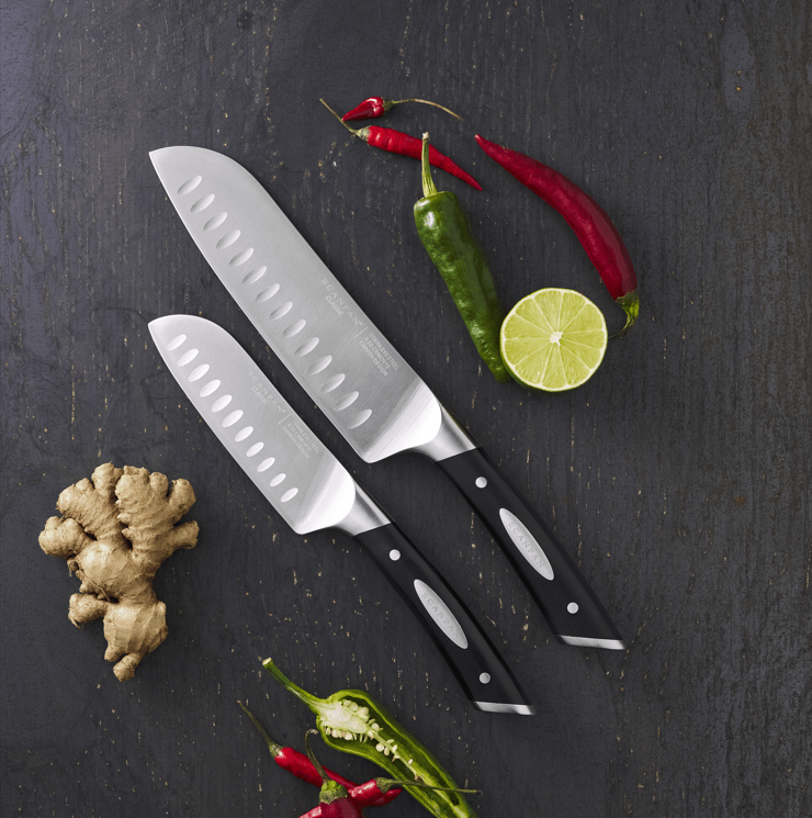 SCANPAN UK SCANPAN Classic Knives - Santoku Set 2pc