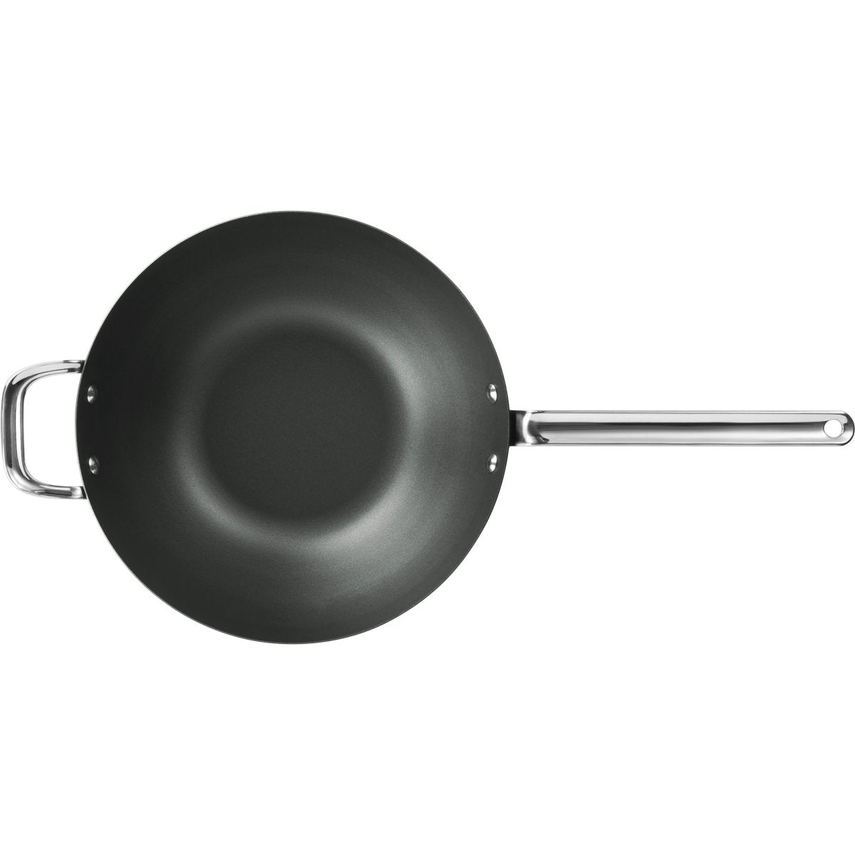 SCANPAN UK SCANPAN Black Iron 30cm Wok