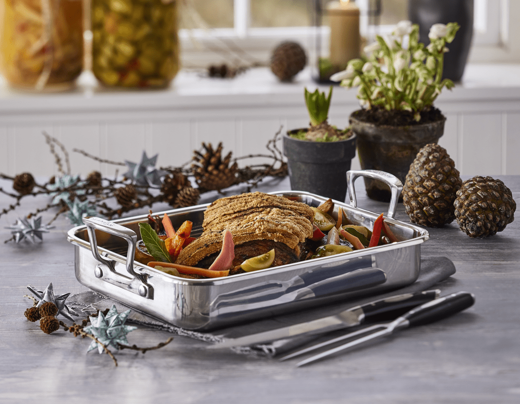 SCANPAN Impact Roasting Pan with Rack