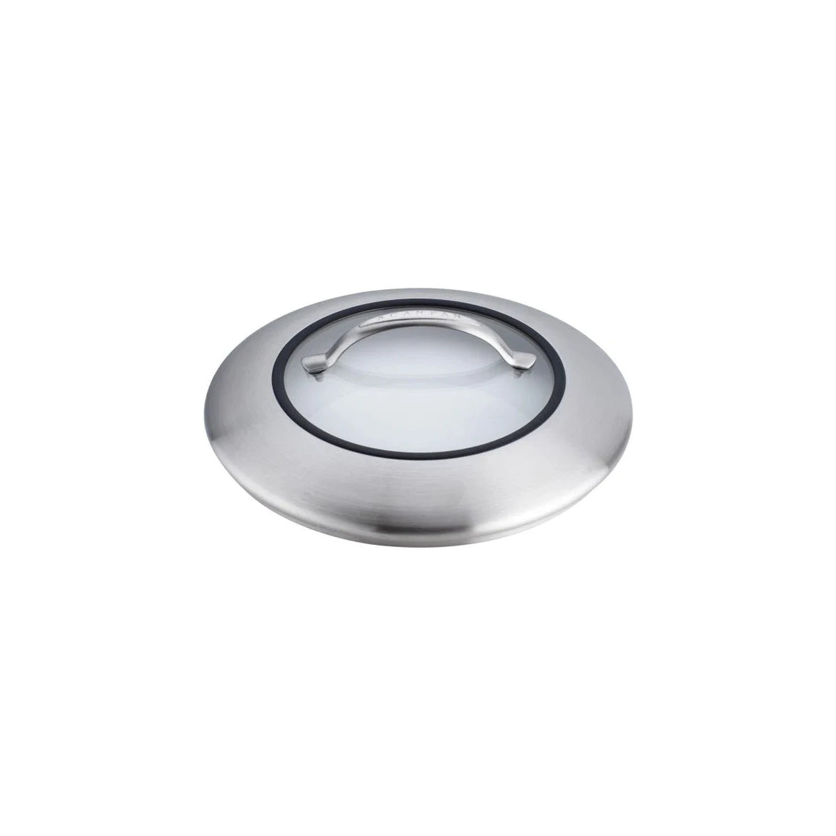 Scanpan CTX 18cm stainless steel lid with glass centre