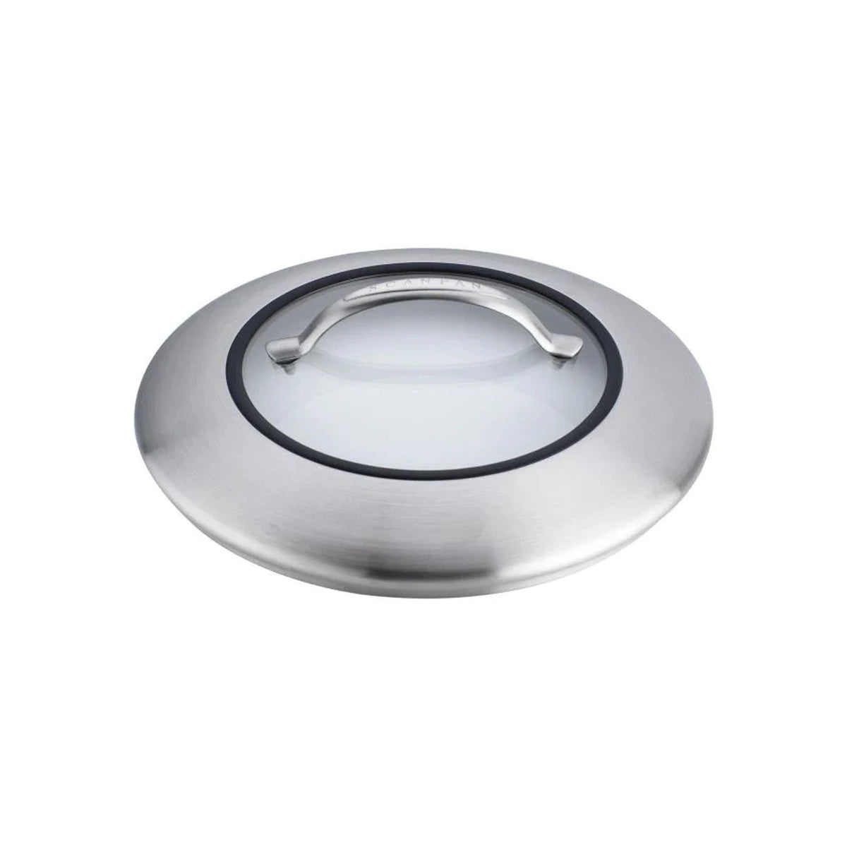 Scanpan CTX 24cm stainless steel lid with glass centre