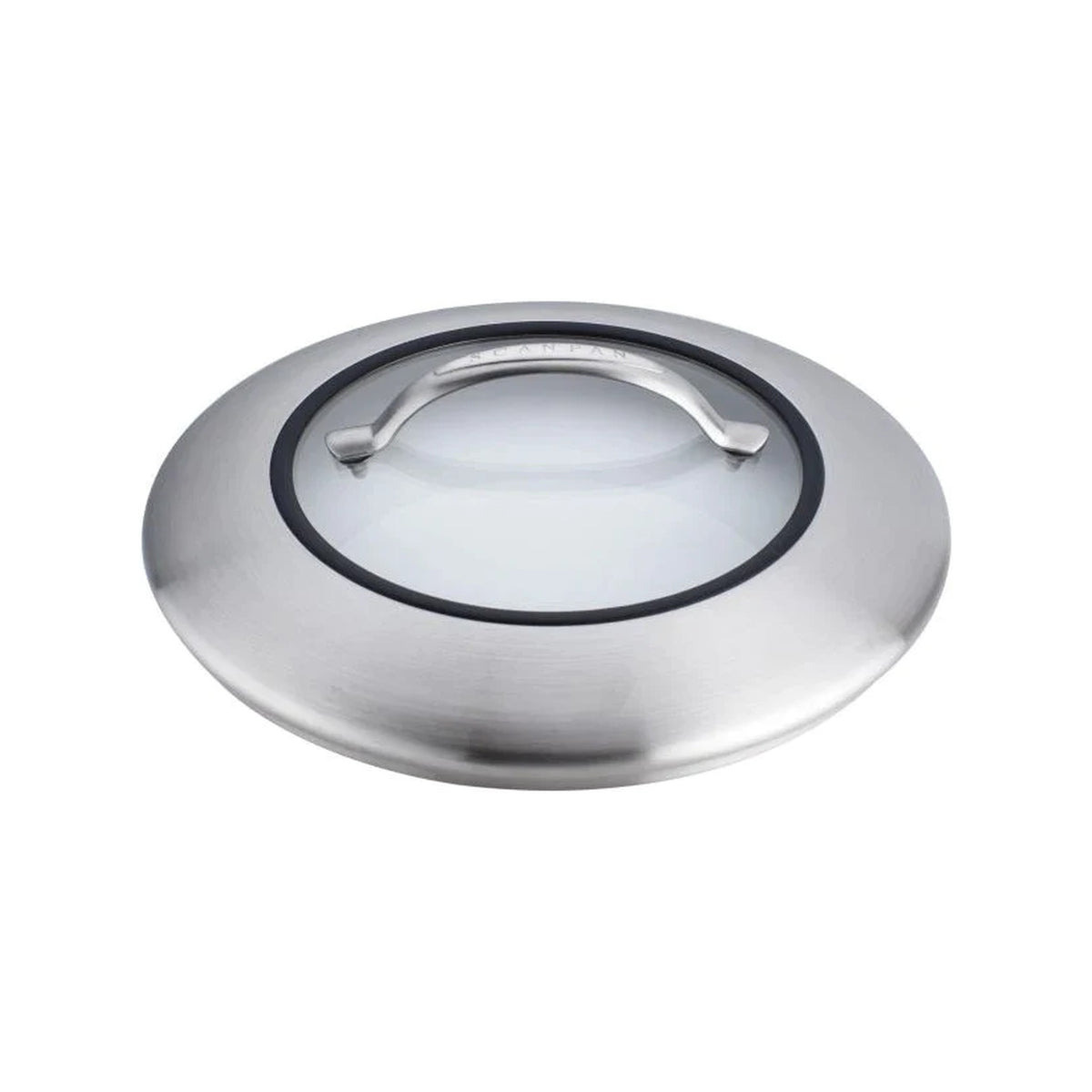 Scanpan CTX 26cm stainless steel lid with glass centre