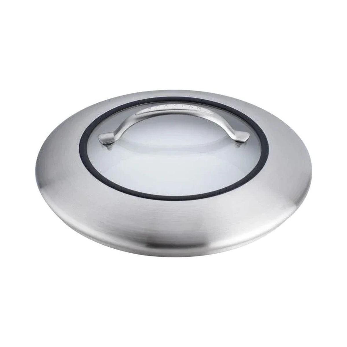 Scanpan CTX 28cm stainless steel lid with glass centre